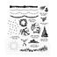 Tim Holtz Tim Holtz Cling Stamp Darling Christmas