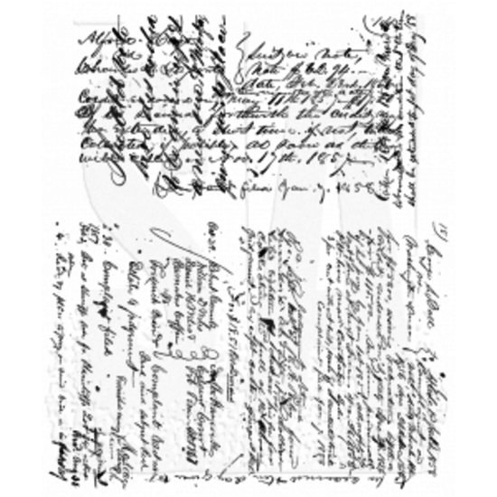 Tim Holtz Tim Holtz Cling Stamp Ledger Script