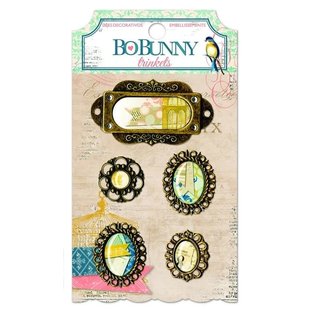 Bo Bunny trinkets The Avenues 5pcs.