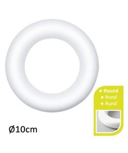 Piepschuim Ring 10cm.