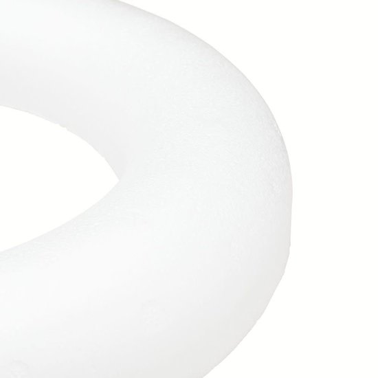 Piepschuim Ring Halfplat 30cm.