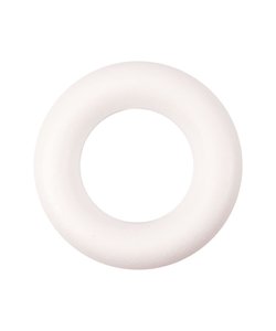 Piepschuim Ring Halfplat 20cm.
