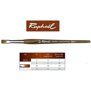 Raphael Precision Aquarelverf Penseel 8534 Plat 12