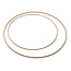 Spanring metaal Rond Goud 30cm. 5mm Per 1 stuk