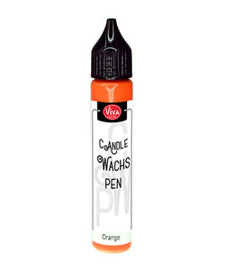 Viva Decor Kaarsen Was Pen 28 ml. Oranje