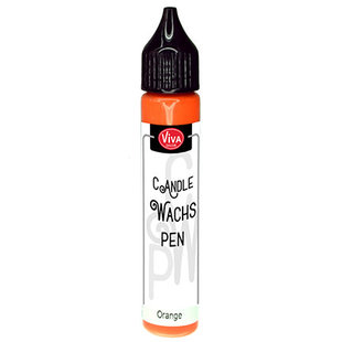 Viva Decor Kaarsen Was Pen 28 ml. Oranje