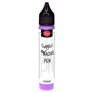 Viva Decor Kaarsen Was Pen 28 ml. Violet