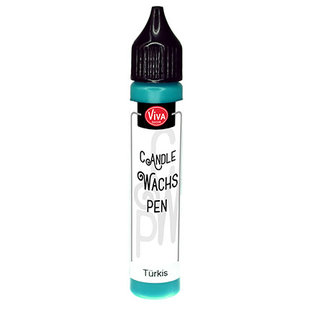 Viva Decor Kaarsen Was Pen 28 ml. Turquoise