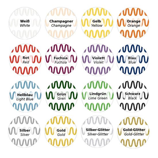 Viva Decor Viva Decor Kaarsen Was Pen 28 ml. Zilver