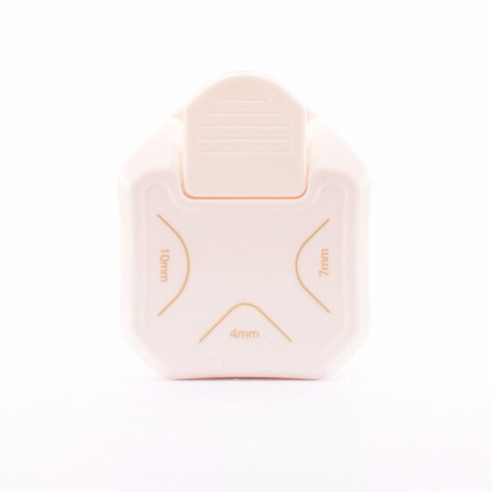 Vaessen Creative Vaessen Creative Hoekpons 3-in-1 Maten 4-7-10 mm. ecru