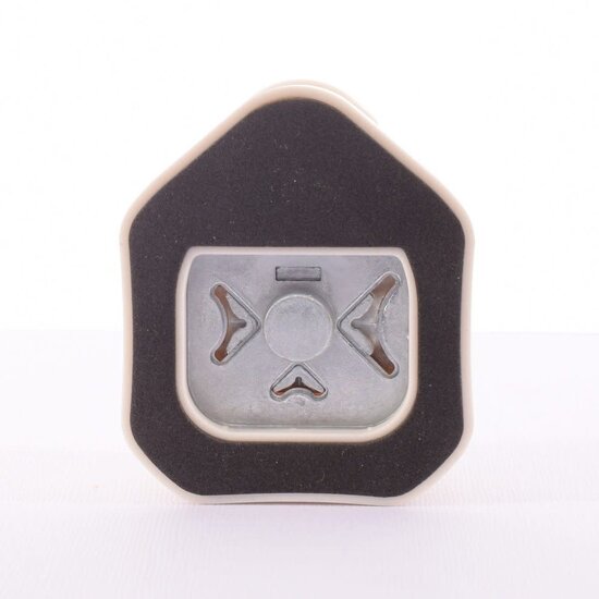 Vaessen Creative Vaessen Creative Hoekpons 3-in-1 Maten 4-7-10 mm. ecru