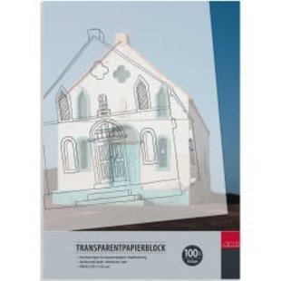 Transparant papierblok A3 100 gr. 50 vellen