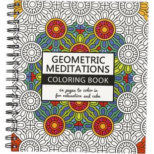 Kleurboek Voor Volwassenen Geometric Meditations Spiraalgebonden