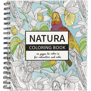 Kleurboek Voor Volwassenen Natura Spiraalgebonden