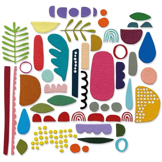 Sizzix Sizzix Thinlits Die Set Tim Holtz Abstract Elements 43 Dies