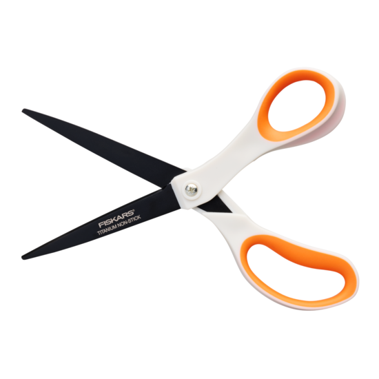 Fiskars Fiskars NonStick Titanium schaar Universal Purpose 21cm. rechtshandig