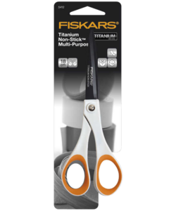 Fiskars NonStick Titanium schaar Universal Purpose 18cm. links-/rechtshandig