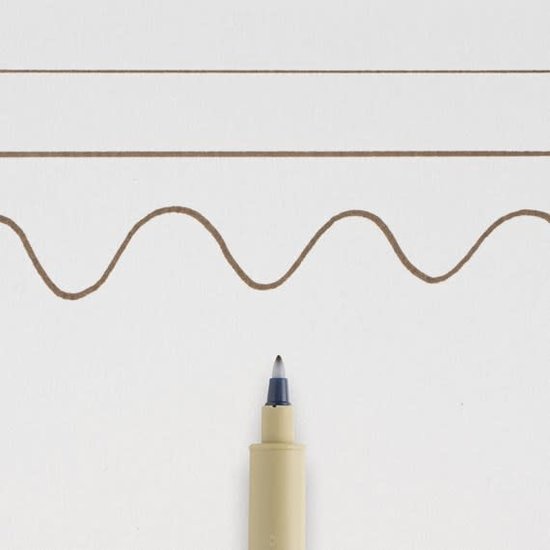 Sakura Sakura Pigma Micron PN 0.4/0.5mm. Sepia