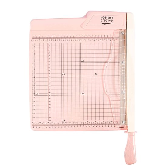 Vaessen Creative Vaessen Creative Guillotine Papiersnijder 30cm Roze