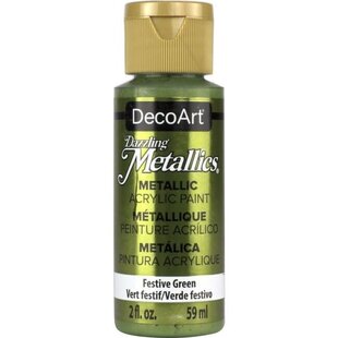 Americana Decor Acryl Dazzling Metallics 59ml Festive Green