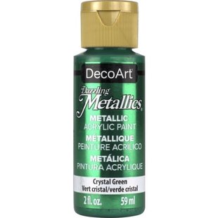 Americana Decor Acryl Dazzling metallics 59ml Crystal Green