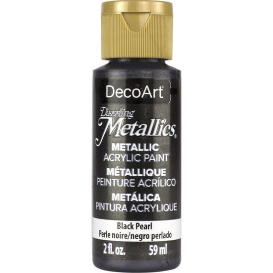 Deco Art Americana Decor Acryl Dazzling Metallics 59ml Black Pearl