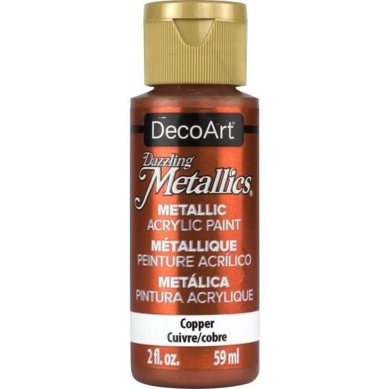 Deco Art Americana Decor Acryl Dazzling Metallics 59ml Copper