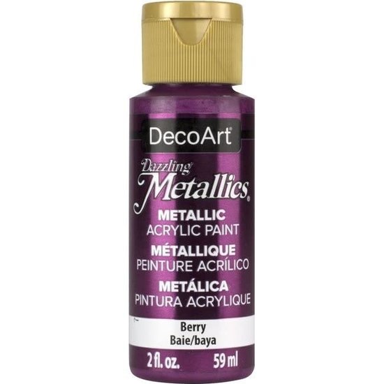 Deco Art Americana Decor Acryl Dazzling Metallics 59ml Berry