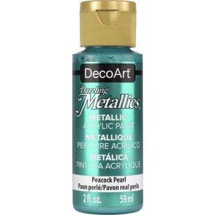 Americana Decor Acryl Dazzling Metallics 59ml Peacock Pearl