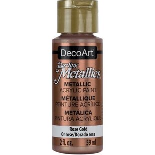 Americana Decor Acryl Dazzling Metallics 59ml Rose Gold