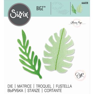 Sizzix Bigz L Die Doodle Leaves