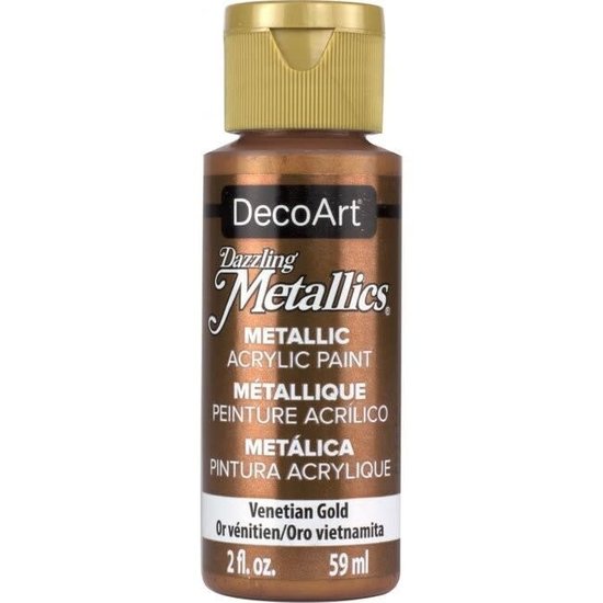 Deco Art Americana Decor Acryl Dazzling Metallics 59ml Venetian Gold