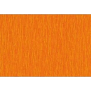 Folia Crepe Papier Oranje 50x250cm