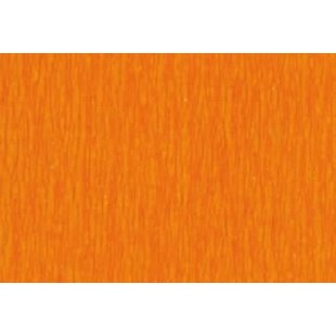 Folia Crepe Papier Oranje 50x250cm