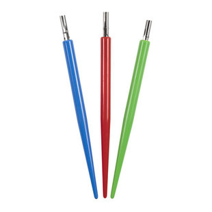 Penhouder met tekenpen  Blauw, Rood of Groen 1 st.