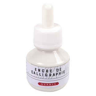 Herbin Kalligrafie inkt 50 ml. Wit