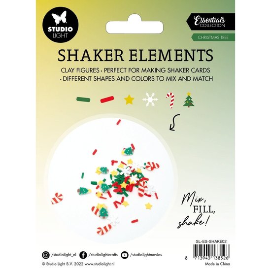 Studio Light Studio Light Essentials Shaker Elements Christmas Tree Nr. 02