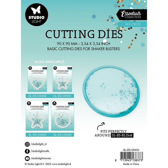 Studio Light Studio Light Essentials Cutting Dies Big Circle Nr. 453