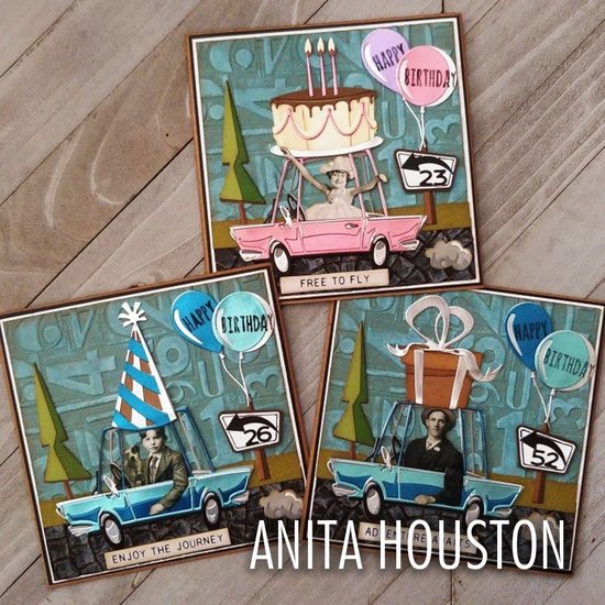 Tim Holtz Sizzix Thinlits Die Set Tim Holtz Celebrate Colorize 32 Dies