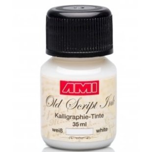 Old Script Inkt 35ml Wit