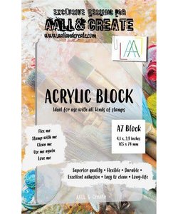 AALL & Create Acryl Blok dik 2mm.  A7