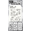 Tim Holtz Tim Holtz Mini Layering Stencil 3 1/8" x 6 1/4" Set 54 3/Pkg