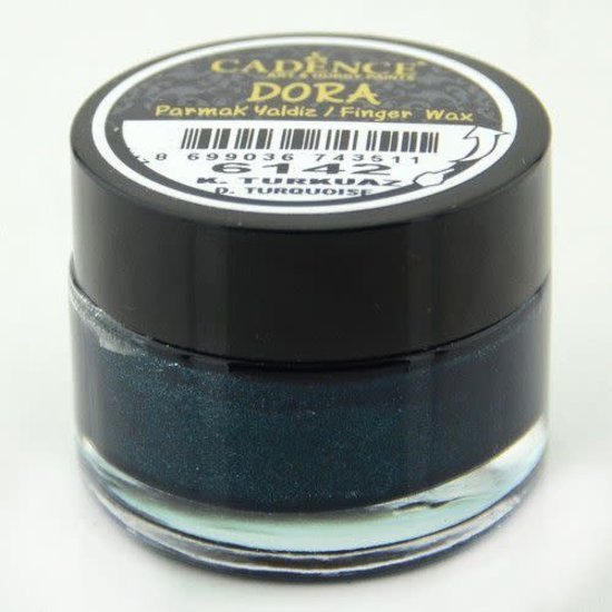 Cadence Cadence Dora vinger Wax 20 ml Donker Turkoois