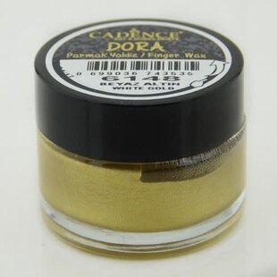 Cadence Dora vinger Wax 20 ml Wit Goud