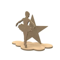 Gomille MDF Ballerina Set 24x18cm