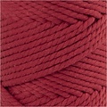 Creotime Macramé Koord  4mm 55m 330g Rood