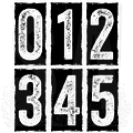 Tim Holtz Tim Holtz Cling Stamp Big Number Blocks