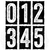 Tim Holtz Tim Holtz Cling Stamp Big Number Blocks