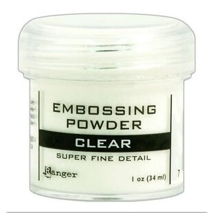 Ranger Embossing Powder super fine detail 34ml. Clear