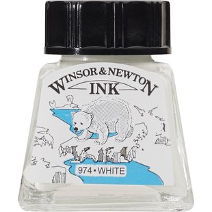 Winsor & Newton Ink 14ml. White